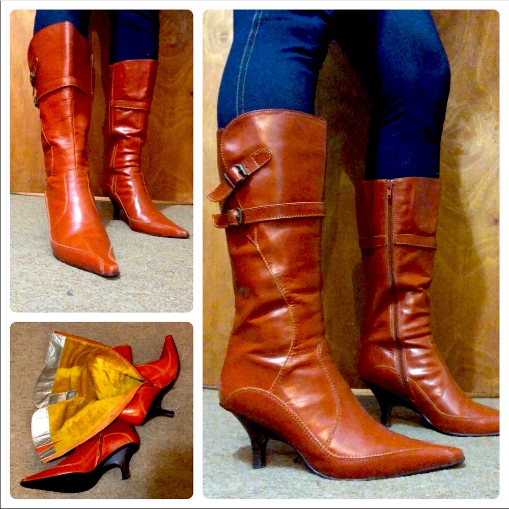 Butter soft leather boots.